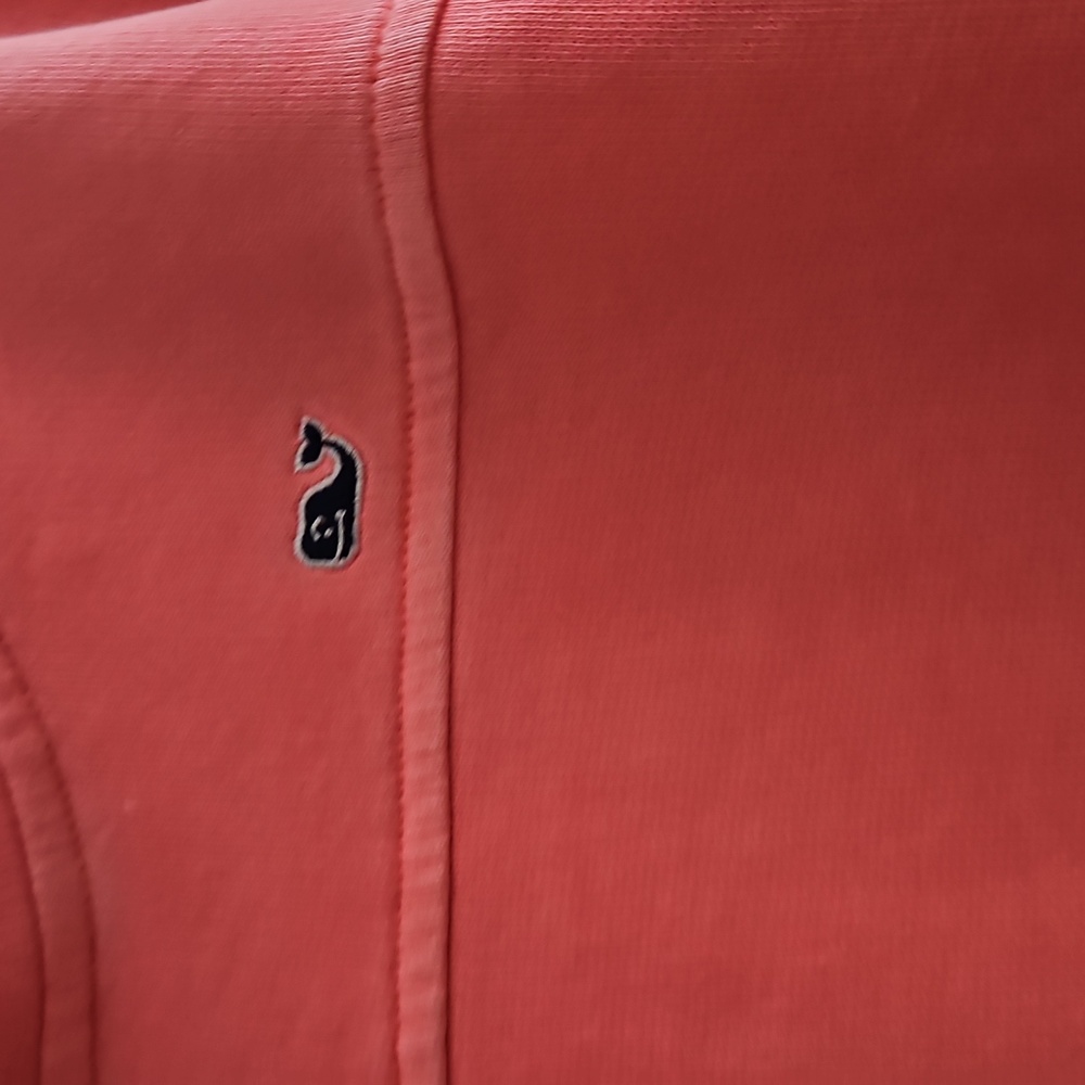 Medium (10-12) Vineyard Vines Pink Cowl Neck Sweatshirt - Picture 3 of 3